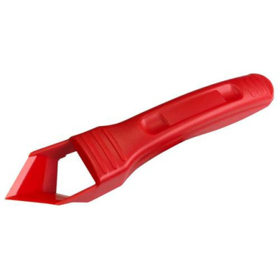Espátula especial para quitar el cordón de silicona viejo. Fabricado en plástico ABS.