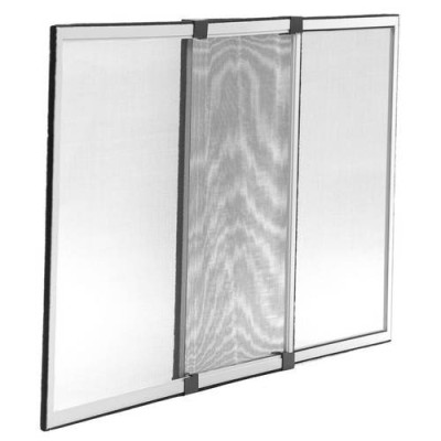 MOSQUITERA EXTENSIB ALUMINIO BLANCO 70X100/190