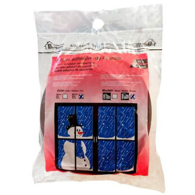 BURLETE CAUCHO P MARRON 25MT FORMATO AHORRO