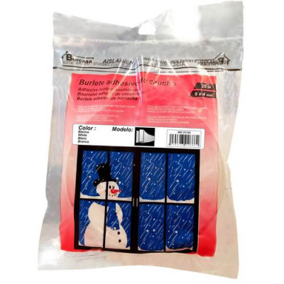 BURLETE CAUCHO I BLANCO 25MT FORMATO AHORRO