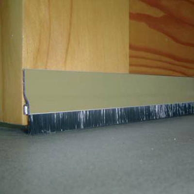 BURLETE ALUMINIO GARAJE FLECO 1,25MT ORO