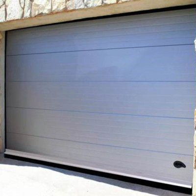 BURLETE ALUMINIO GARAJE FLECO 2,50MT PLATA