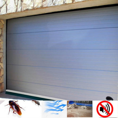 BURLETE ALUMINIO GARAJE LABIO 250(2X1,25M) PLA