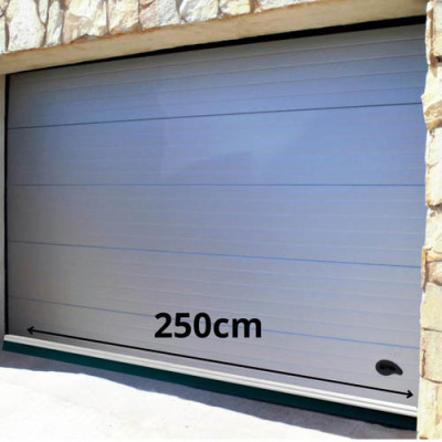 BURLETE ALUMINIO GARAJE LABIO BASIC 2,50MT BLA