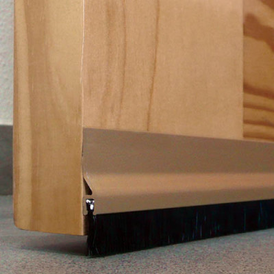 BURLETE ALUMINIO ADHESIVO FLECO 92CM ORO