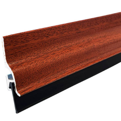 BURLETE ALUMINIO ADHESIVO LABIO 1,05MT SAPELI