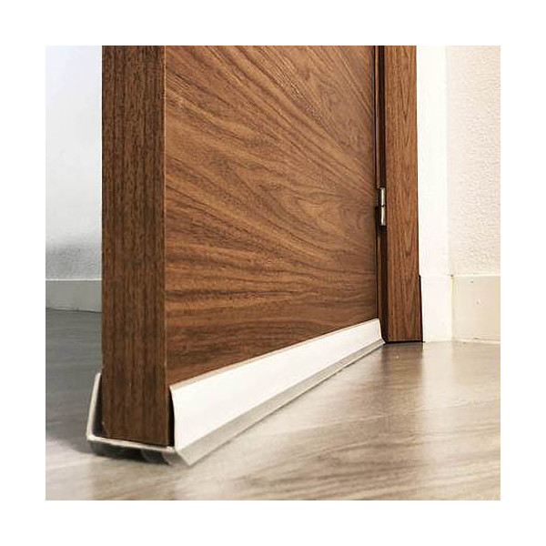 BURLETE BAJOPUERTA QUATRO-STOP PVC 1 MT BLANCO
