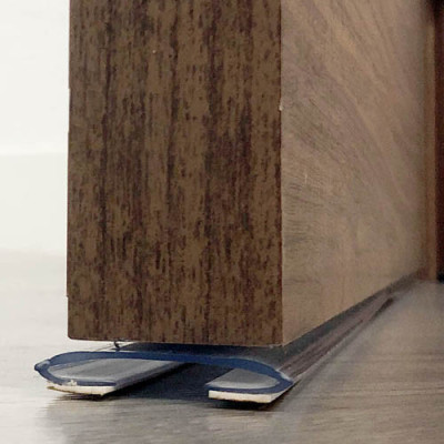 BURLETE PVC ANTIPINZAMIENTO 1MT TRANSPARENTE