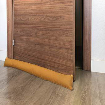 BURLETE TEXTIL "MOSTAZA" 88 CM LARGO