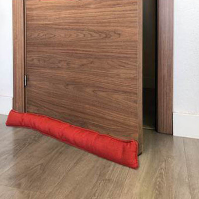 BURLETE TEXTIL "ROJO"  88 CM LARGO