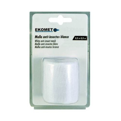 MALLA ANTI-INSECTOS 0,5X0,5 BLANCA D/B