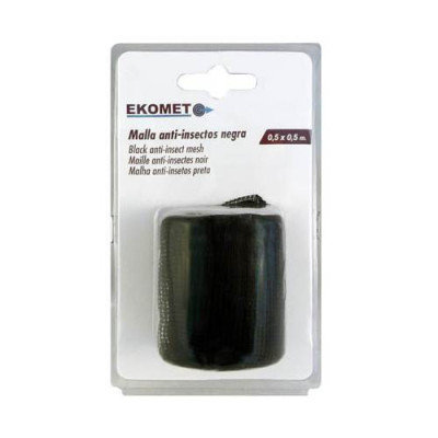MALLA ANTI-INSECTOS 0,5X0,5 NEGRA D/B