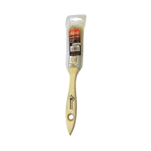 PALETINA DOBLE MANGO MADERA Nº  9 20MM