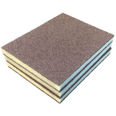 TACO LIJA 125X100X12 GR.100 FINO 3 UNIDADES