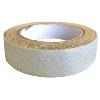 Cinta adhesiva con recubrimiento antideslizante. Para fijar en escaleras, rampas, suelos lisos, etc…