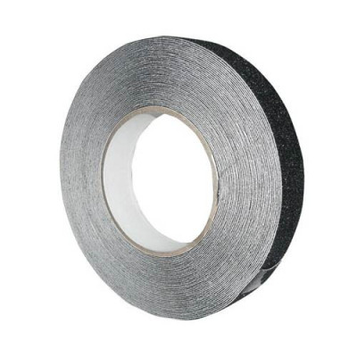 Cinta adhesiva con recubrimiento antideslizante. Para fijar en escaleras, rampas, suelos lisos, etc…