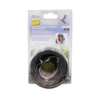 Cinta de cierre adhesivo. Viene en caja dispensadora.